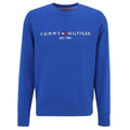 Tommy Hilfiger Logo Sweater Blauw