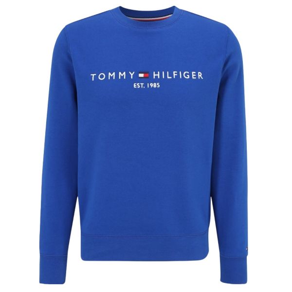 Tommy Hilfiger Logo Sweater Blauw