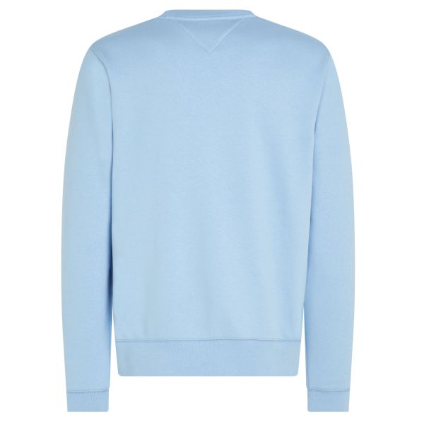 Tommy Hilfiger Logo Sweater Licht Blauw