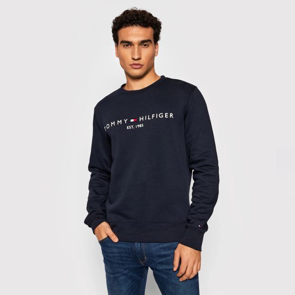 Tommy Hilfiger Logo Sweater Navy