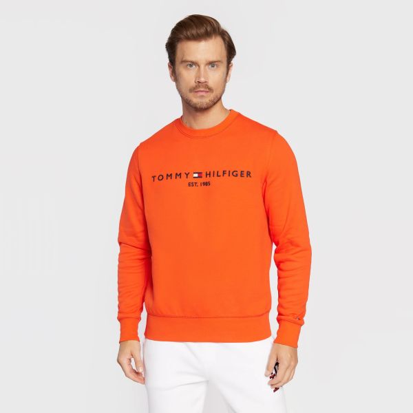 Tommy Hilfiger Logo Sweater Oranje