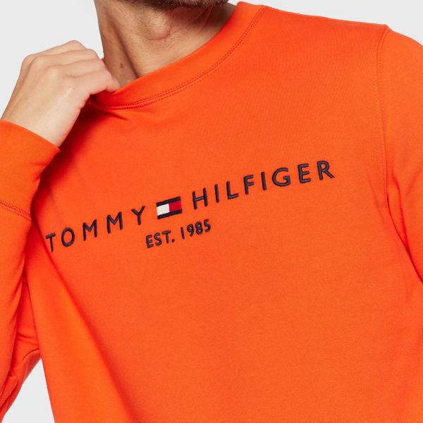 Tommy Hilfiger Logo Sweater Oranje