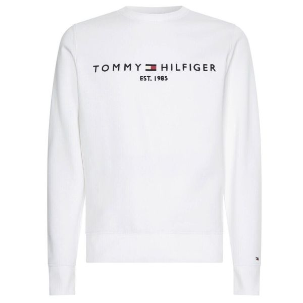 Tommy Hilfiger Logo Sweater Wit