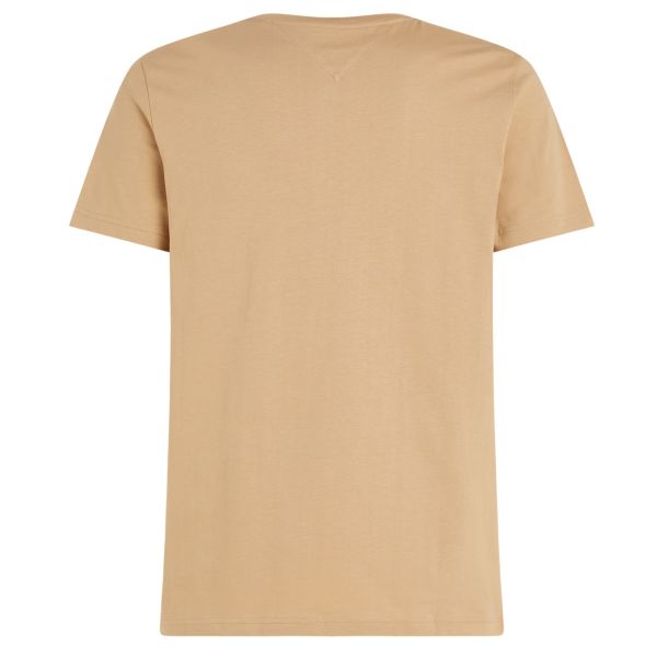Tommy Hilfiger Logo T-shirt Beige
