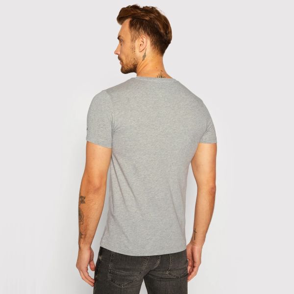 Tommy Hilfiger Logo T-shirt Grijs