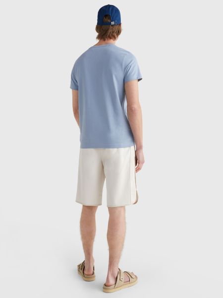 Tommy Hilfiger Logo T-shirt Licht Blauw