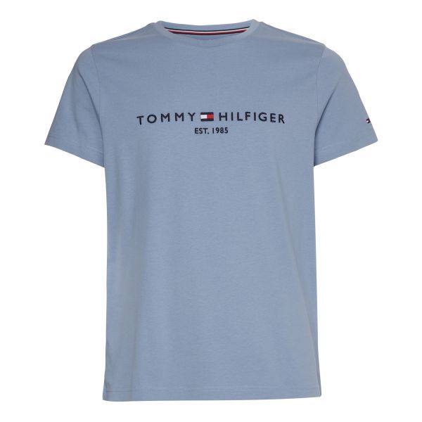 Tommy Hilfiger Logo T-shirt Licht Blauw