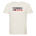Tommy Jeans Logo T-shirt Off White