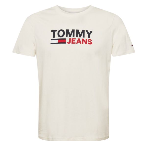 Tommy Jeans Logo T-shirt Off White