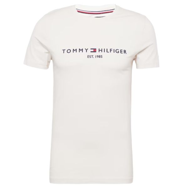 Tommy Hilfiger Logo T-shirt Off White