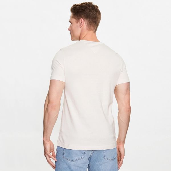 Tommy Hilfiger Logo T-shirt Off White