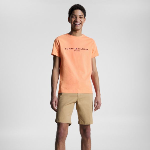 Tommy Hilfiger Logo T-shirt Peach