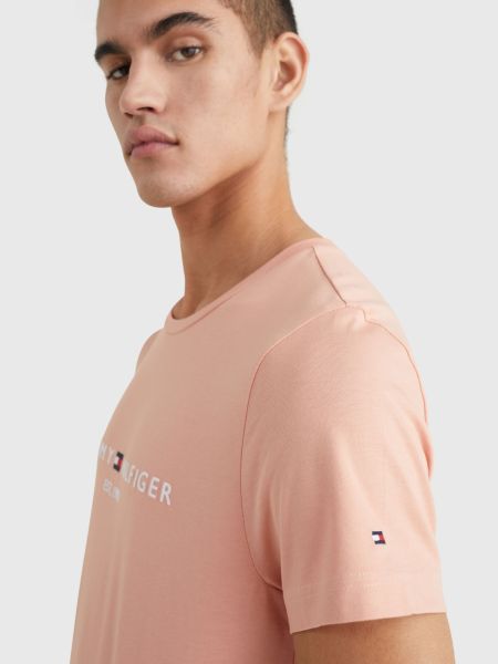 Tommy Hilfiger Logo T-shirt Peach