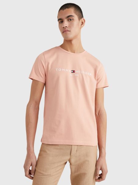 Tommy Hilfiger Logo T-shirt Peach