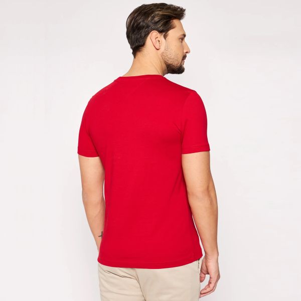 Tommy Hilfiger Logo T-shirt Rood