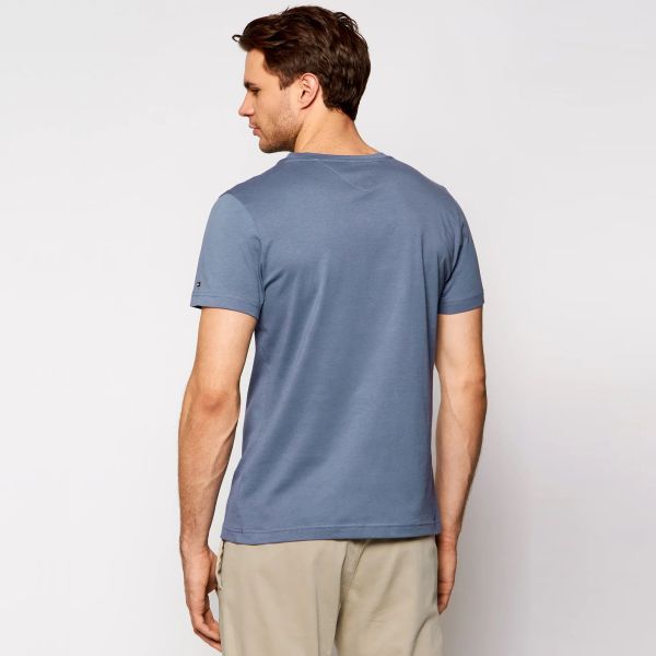 Tommy Hilfiger Logo T-shirt Royal Blauw