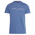 Tommy Hilfiger Logo T-shirt Royal Blauw