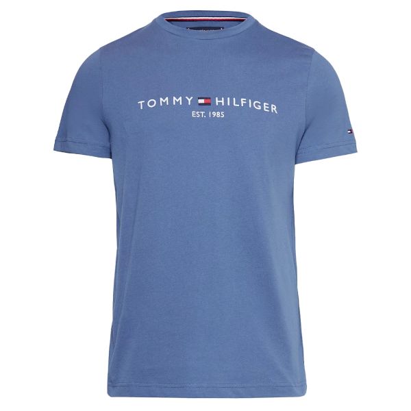 Tommy Hilfiger Logo T-shirt Royal Blauw