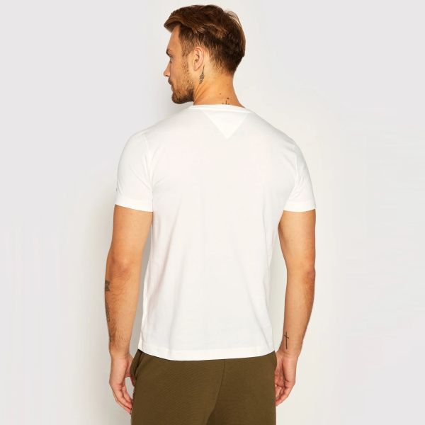 Tommy Hilfiger Logo T-shirt Wit