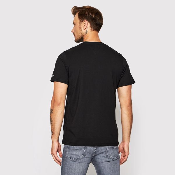 Tommy Hilfiger Logo T-shirt Zwart