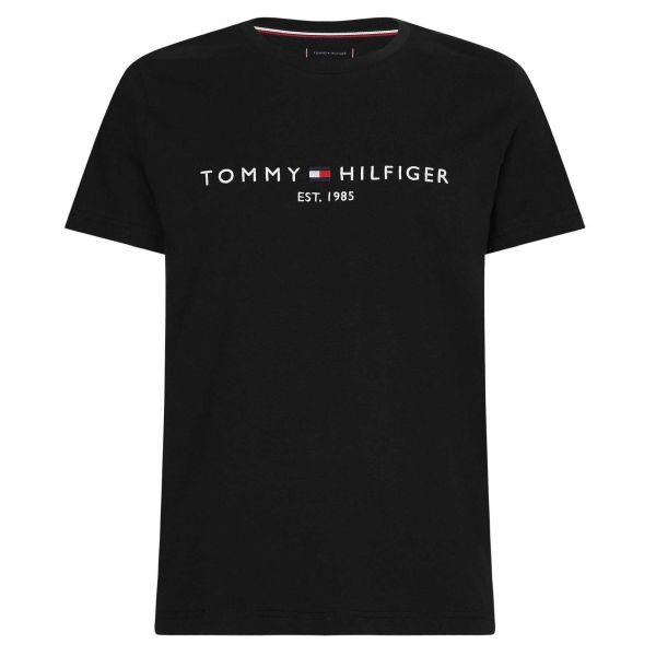 Tommy Hilfiger Logo T-shirt Zwart