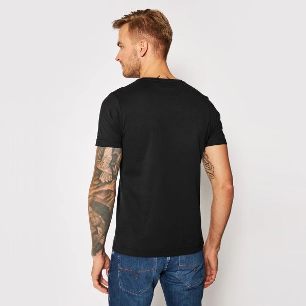 Tommy Hilfiger Logo T-shirt Zwart