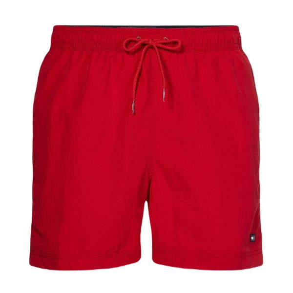 Tommy Hilfiger Medium Drawstring Zwembroek Rood
