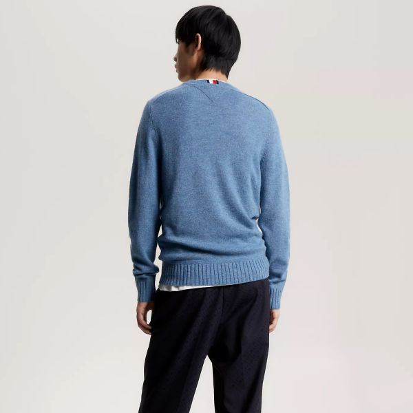 Tommy Hilfiger Merino Sweater Blauw