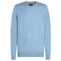 Tommy Hilfiger Merino Sweater Licht Blauw
