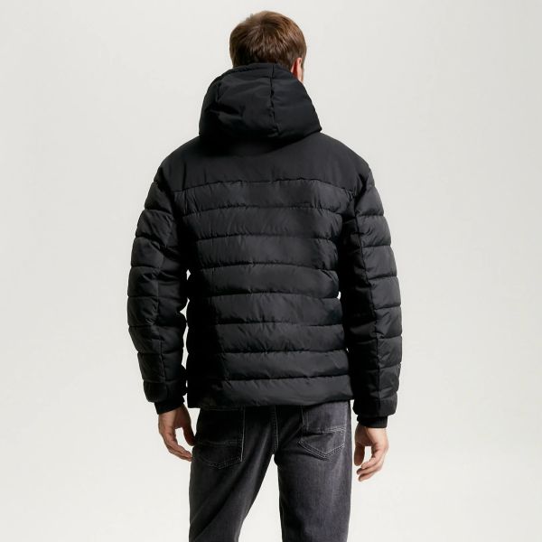 Tommy Hilfiger Mid New York Puffer Zwart