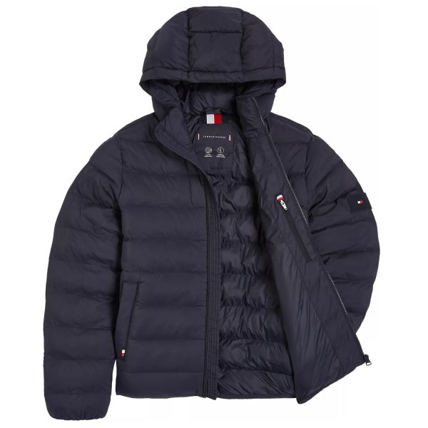 Tommy Hilfiger Mid Weight Puffer Navy
