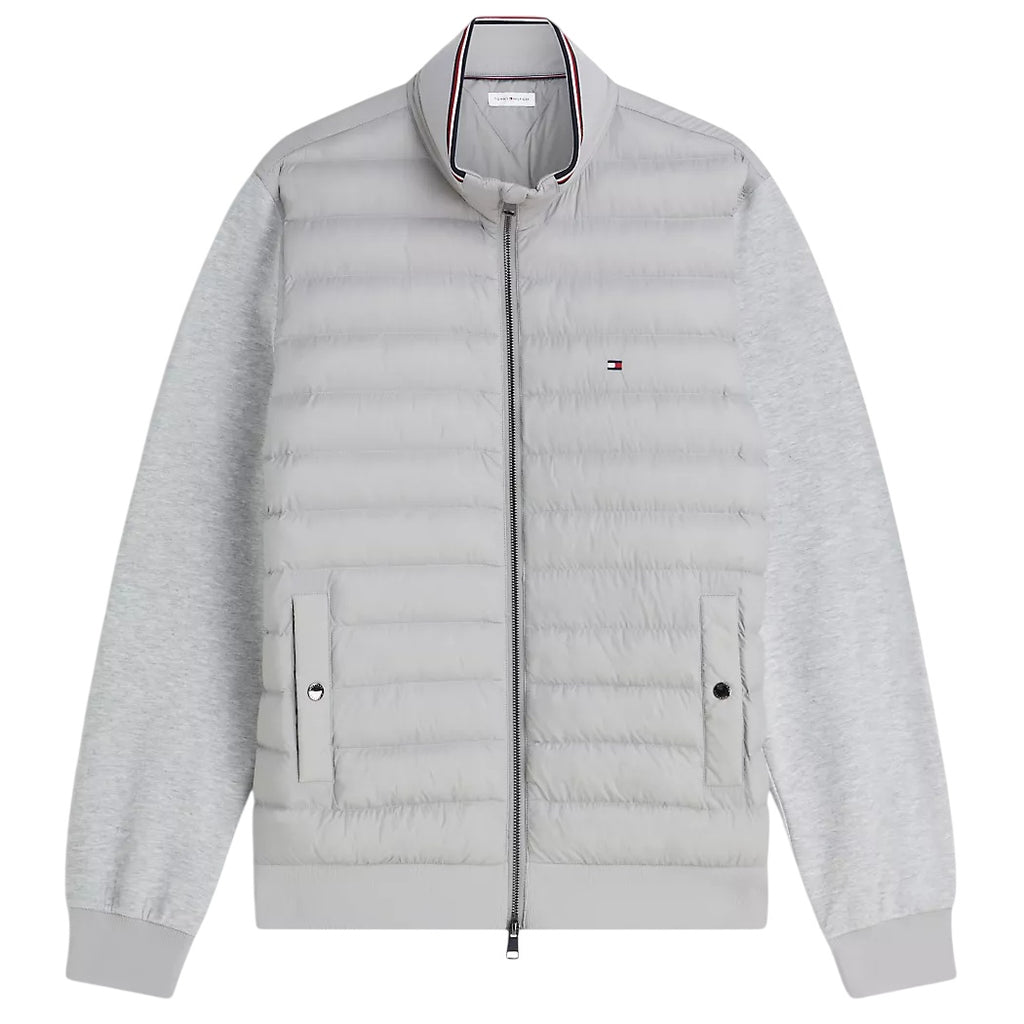 Tommy Hilfiger Mix Media Essential Jas Grijs