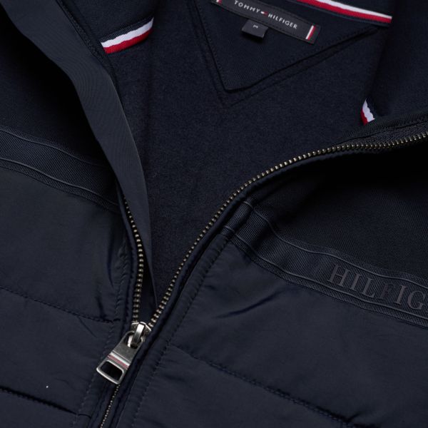 Tommy Hilfiger Mix Media Tape Vest Navy