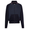 Tommy Hilfiger Mix Media Zip Through Vest Navy