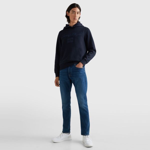 Tommy Hilfiger Mixed Type Hoodie Navy