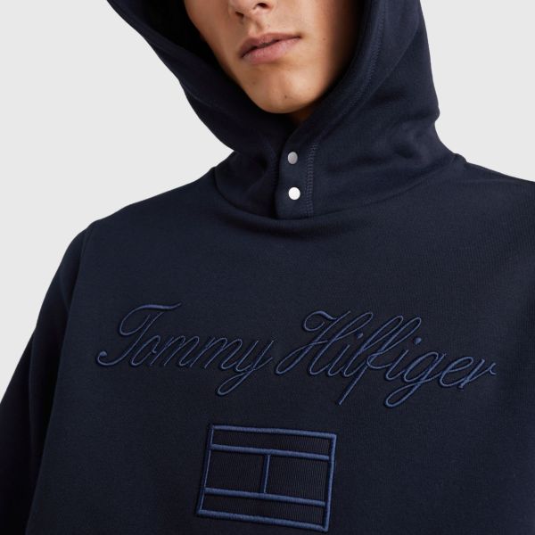 Tommy Hilfiger Mixed Type Hoodie Navy