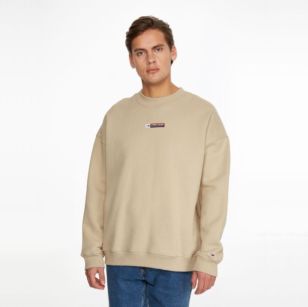 Tommy Hilfiger Mock Neck Sweater Zand