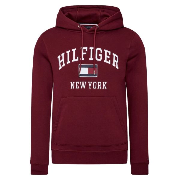 Tommy Hilfiger Modern Varsity Hoodie Bordeaux