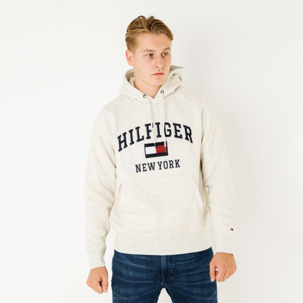 Tommy Hilfiger Modern Varsity Hoodie Off White