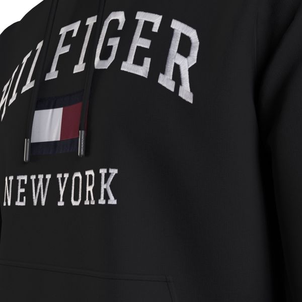 Tommy Hilfiger Modern Varsity Hoodie Zwart