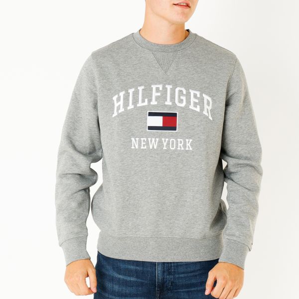 Tommy Hilfiger Modern Varsity Sweater Grijs