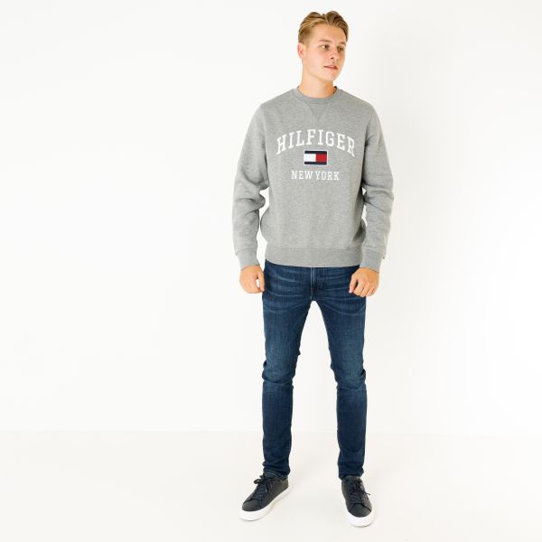 Tommy Hilfiger Modern Varsity Sweater Grijs