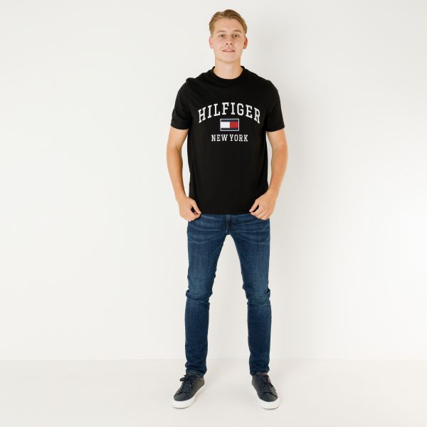 Tommy Hilfiger Modern Varsity T-shirt Zwart