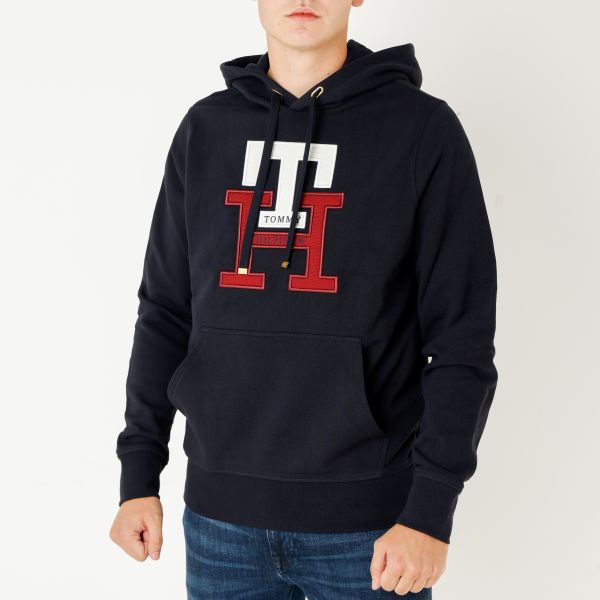 Tommy Hilfiger Monogram Hoodie Navy
