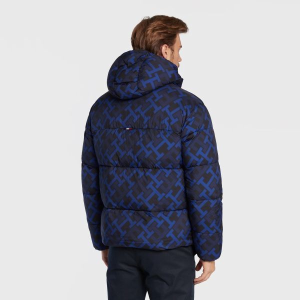 Tommy Hilfiger Monogram Puffer Blauw