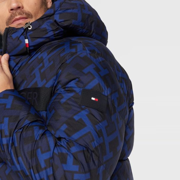 Tommy Hilfiger Monogram Puffer Blauw