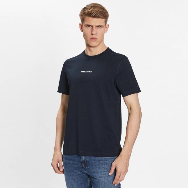 Tommy Hilfiger Monotype Logo T-shirt Navy