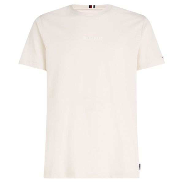 Tommy Hilfiger Monotype Logo T-shirt Off White
