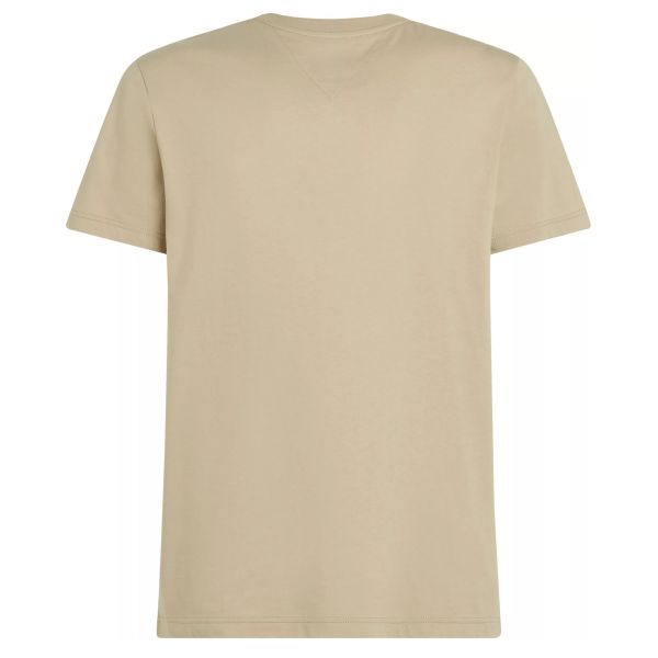Tommy Hilfiger Monotype Printed Label T-shirt Beige