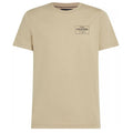 Tommy Hilfiger Monotype Printed Label T-shirt Beige